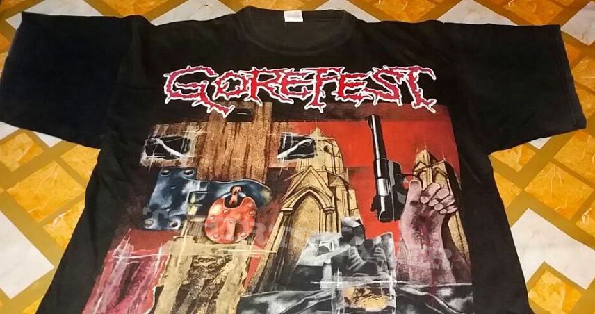Vintage Gorefest - 1993 European Tour T-shirt 