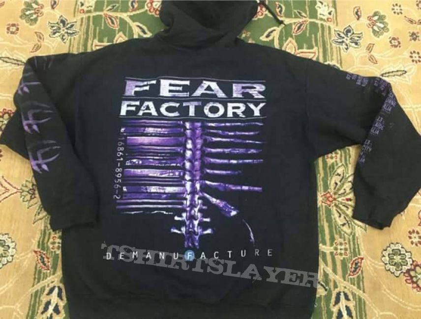 Fear Factory - Demanufacture Hoodie | TShirtSlayer TShirt and ...