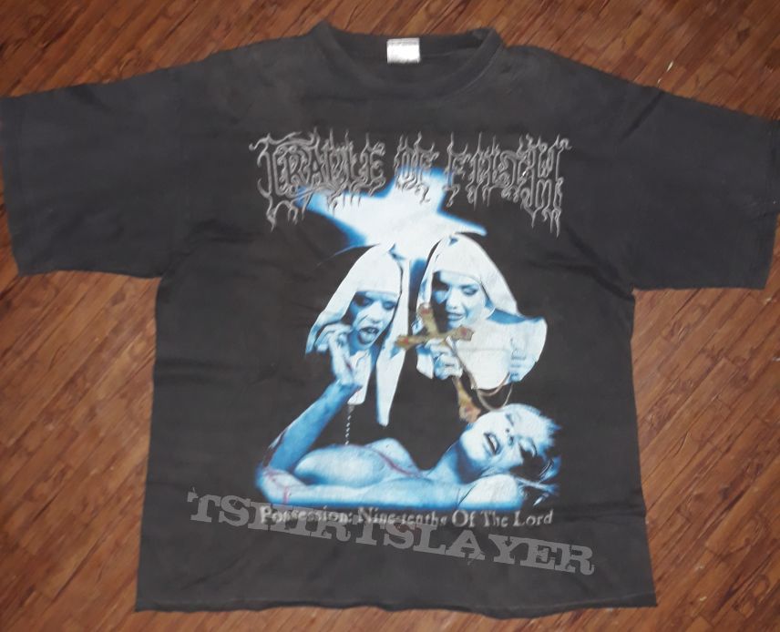 Vintage 90s Cradle of Filth T-shirt 