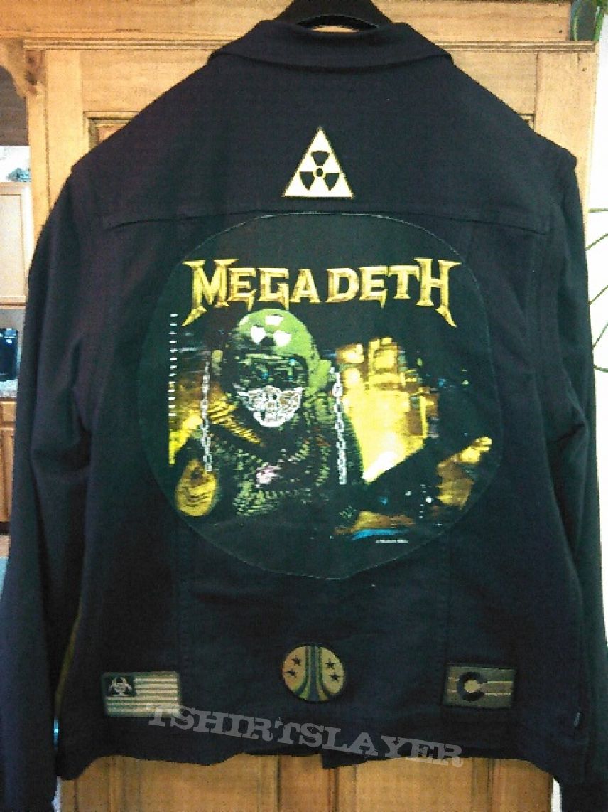 Megadeth Megamilitary battle jacket
