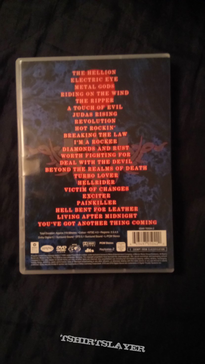 Judas Priest-Rising in the East DVD | TShirtSlayer TShirt and BattleJacket  Gallery