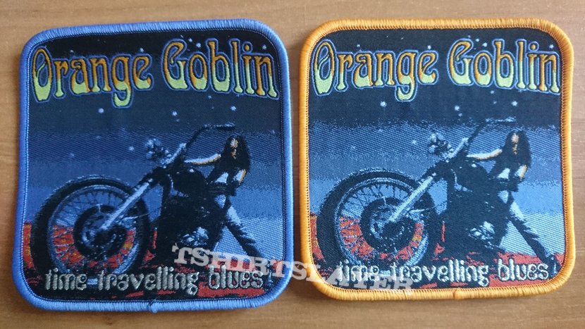Official Orange Goblin Time Travelling Blues Woven Patch