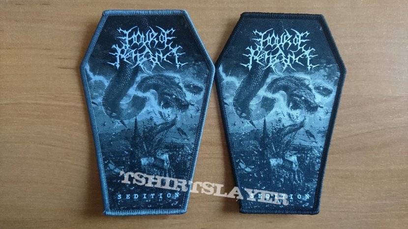 Official Hour of Penance Sedition Woven Patch