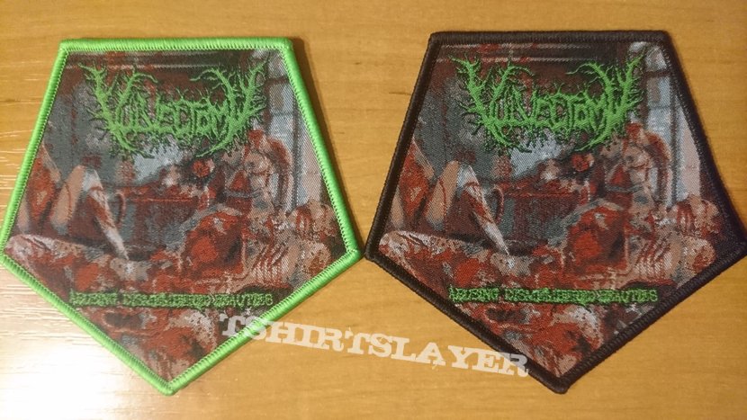 Official Vulvectomy Abusing Dismembered Beauties Woven Patch 