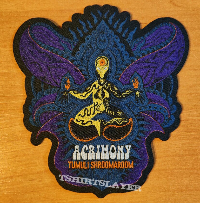 Official Acrimony Tumuli Shroomaroom woven patch