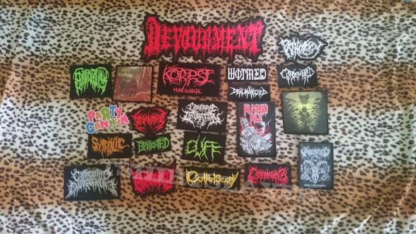 Devourment Brutal death metal patches 