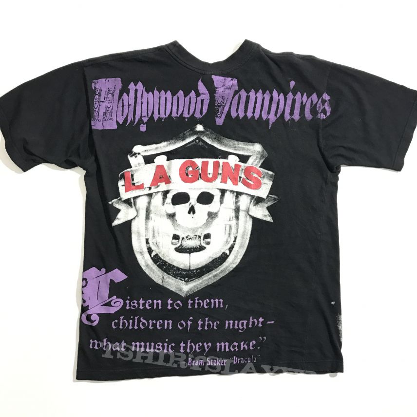 1991 L.A. Guns - Hollywood Vampires shirt