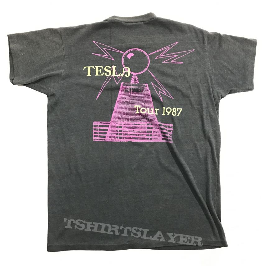 ©1987 Tesla - Mechanical Resonance shirt