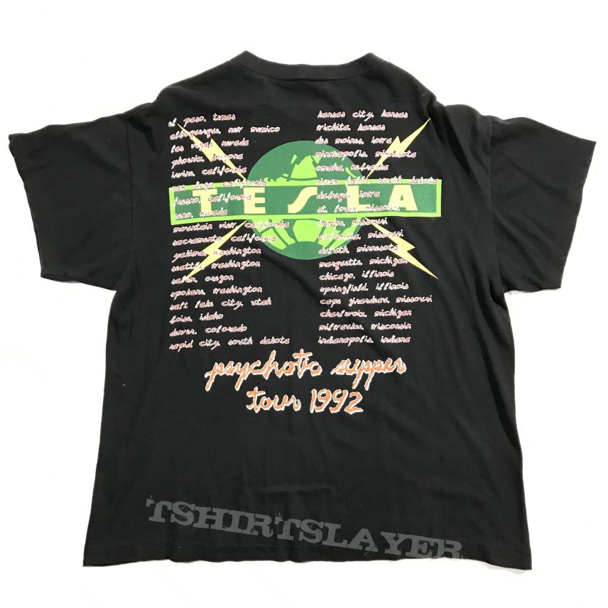 ©1992 Tesla tour shirt