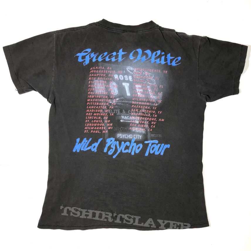 ©1994 Great White - Wild Psycho Tour shirt