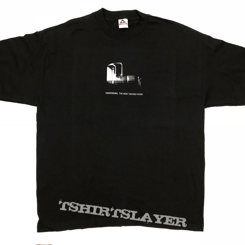 1999 Countervail - The Most Abused Word shirt