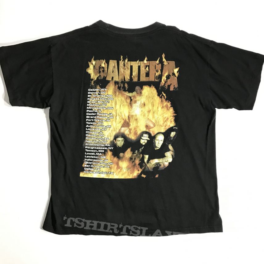 Pantera, 2000 Pantera - Reinventing The Steel tour shirt TShirt or ...