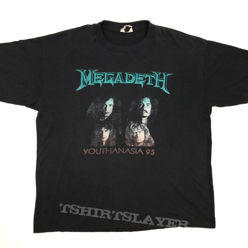 1995 Megadeth - Youthanasia Parking Lot shirt