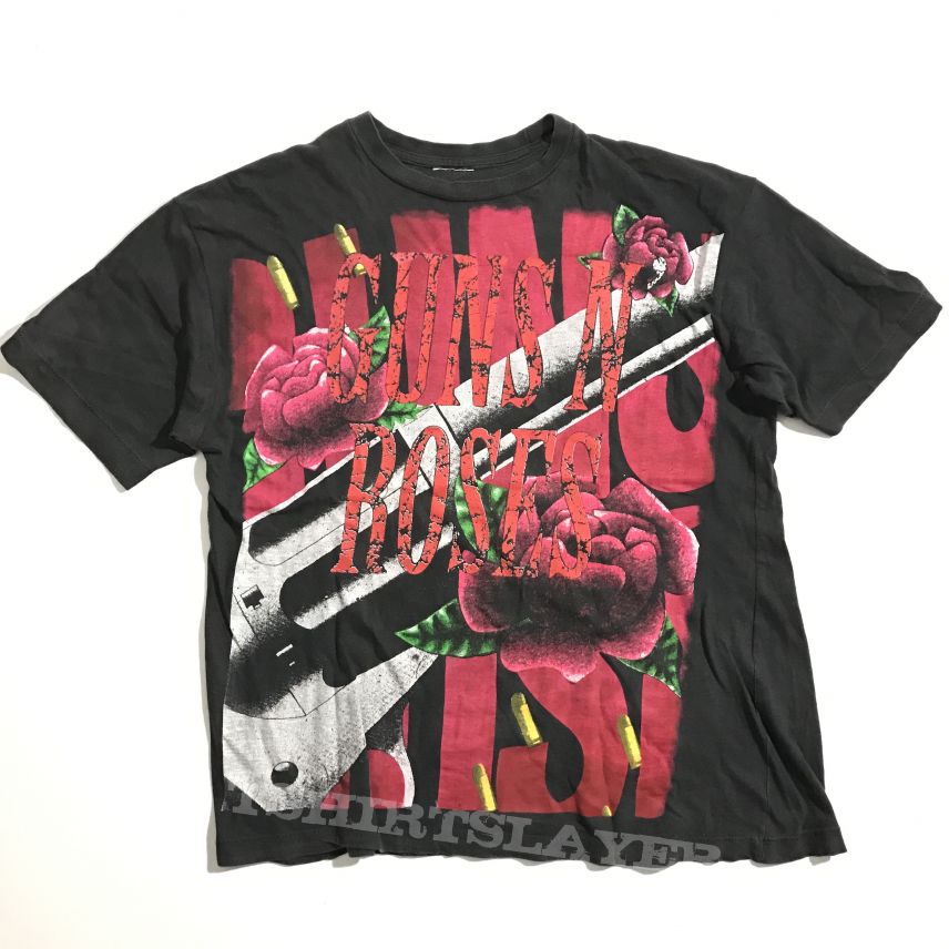 Guns N&#039; Roses 90s Guns N Roses European Tour shirt