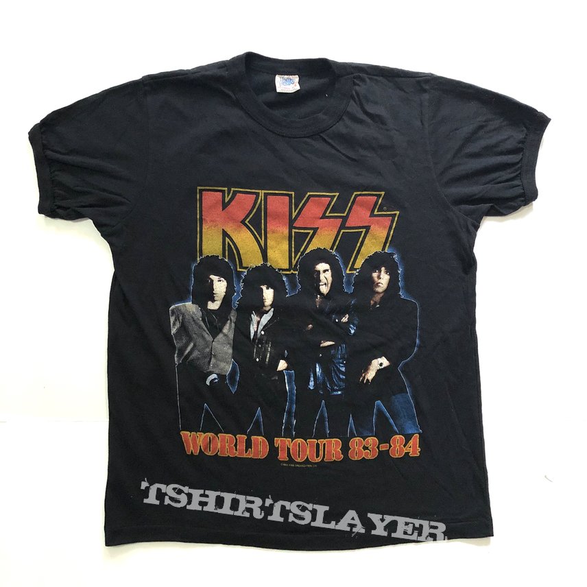 ©1983 Kiss World Tour shirt