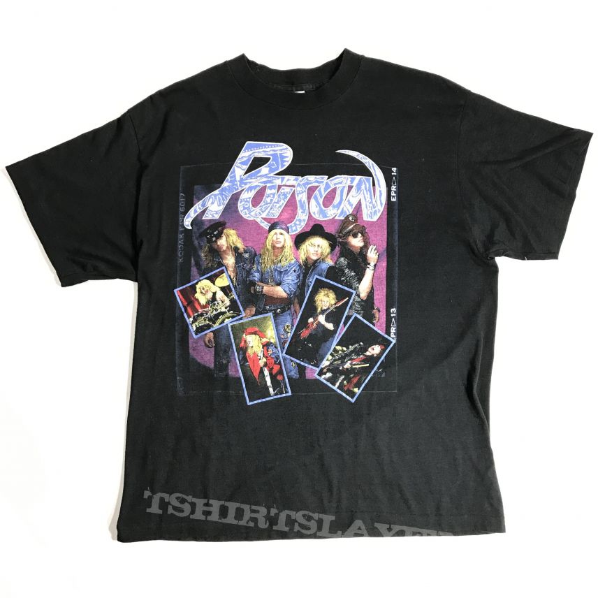 ©1988 Poison - Open Up and Say Ahhh tour shirt