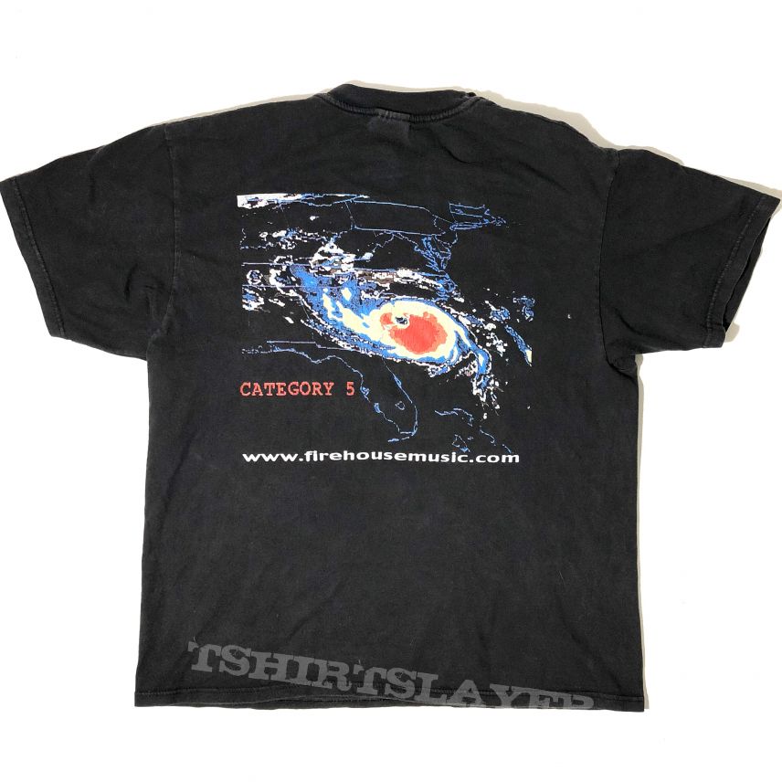 1999 Firehouse - Category 5 shirt