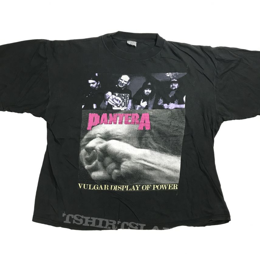 1993 Pantera - Vulgar Display of Power European tour shirt | TShirtSlayer TShirt and BattleJacket Gallery 1993 Pantera - Vulgar Display of Power European tour shirt | TShirtSlayer TShirt and BattleJacket Gallery