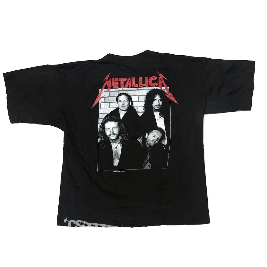 ©1994 Metallica Euro bootleg shirt