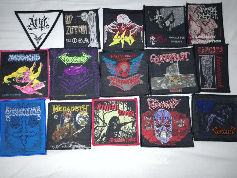 Attic Vintage, original and bootleg patches