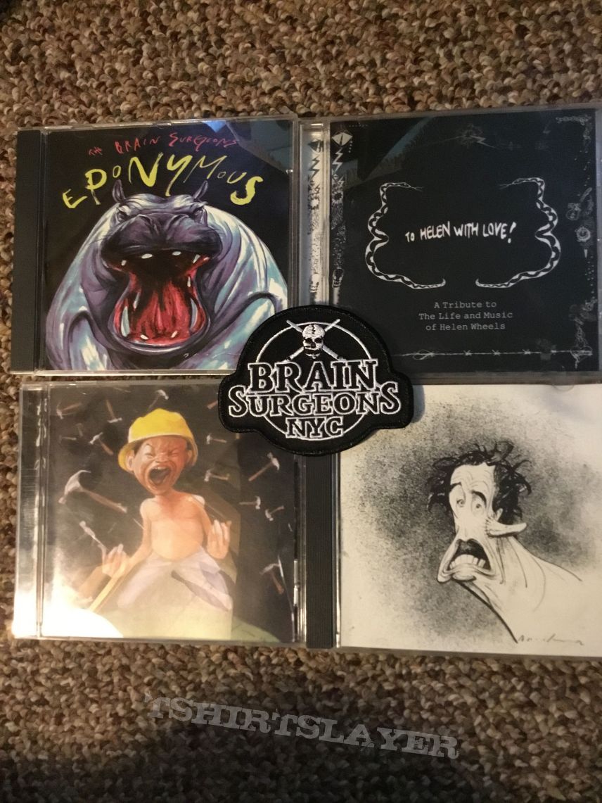 Brain Surgeons Patch and cds