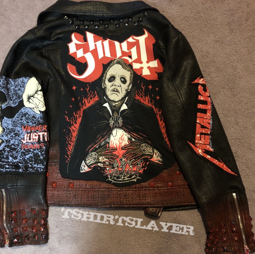 Metallica Leather battle jacket | TShirtSlayer TShirt and BattleJacket ...