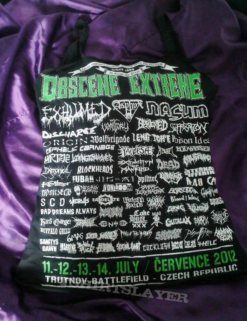 TShirt or Longsleeve - Obscene Extreme 2012