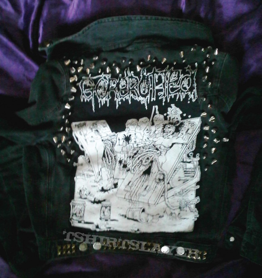 Battle Jacket - Gorerotted denim UPDATE