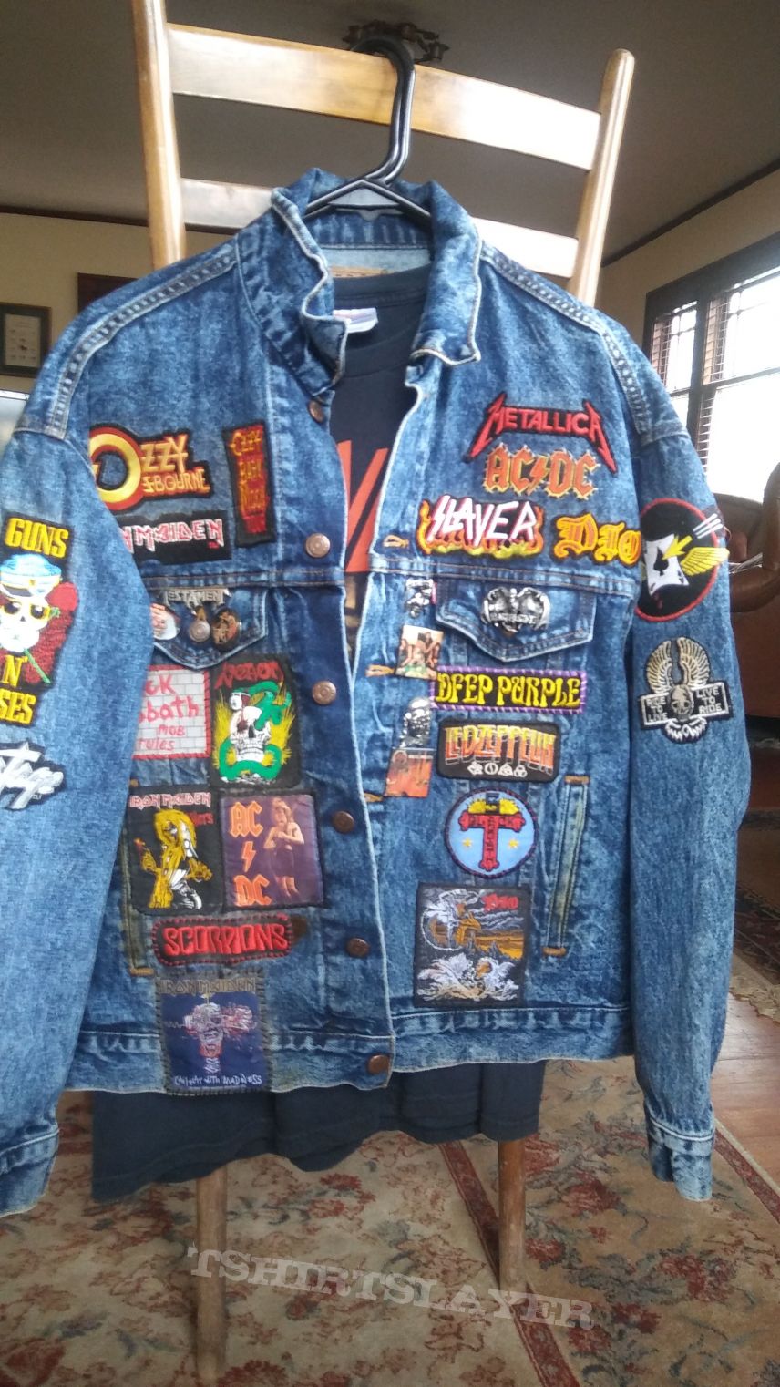 My old iron maiden jacket 1983-1991 | TShirtSlayer TShirt and ...