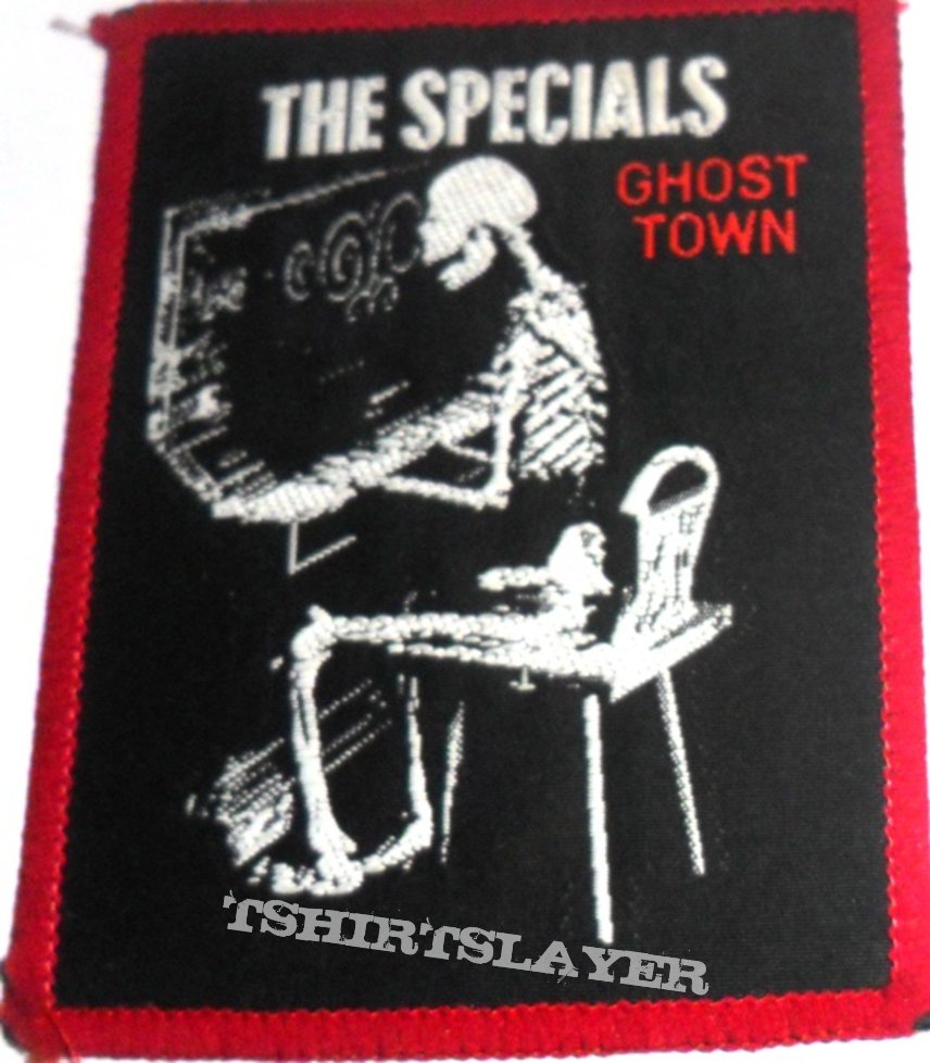 The Specials  Ghost Town vintage woven  patch