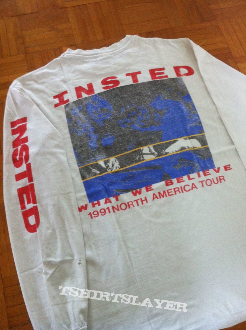 Insted &quot;what we believe&quot; 1991 Tour Longsleeve