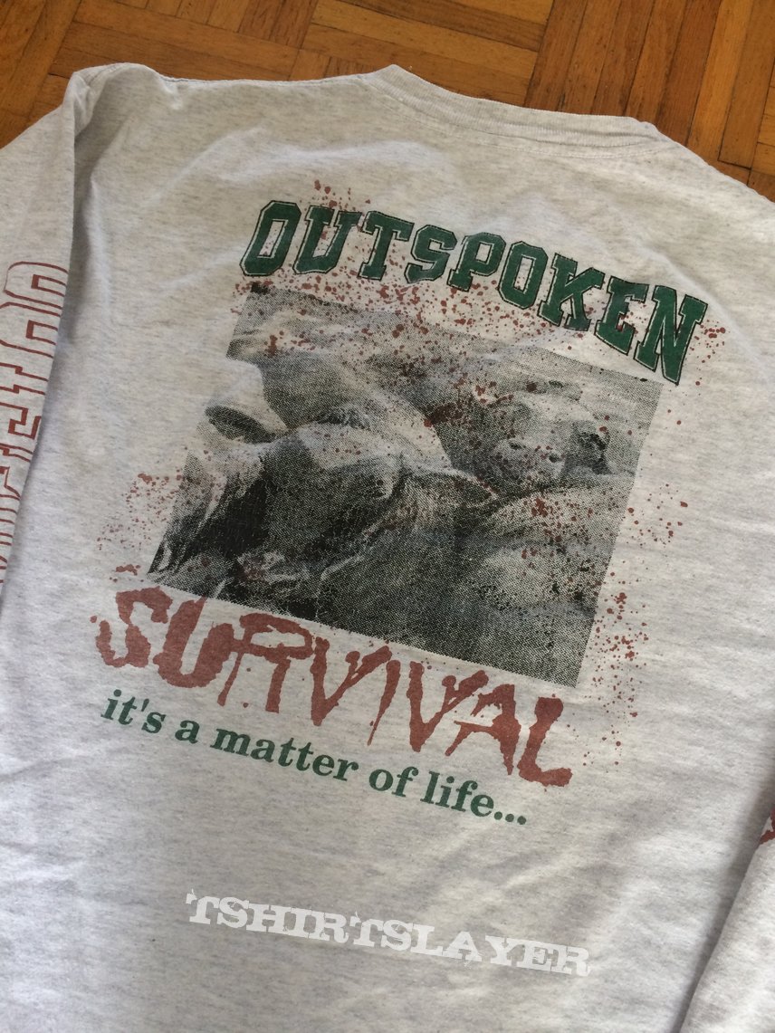 Outspoken &quot;survival&quot; Longsleeve