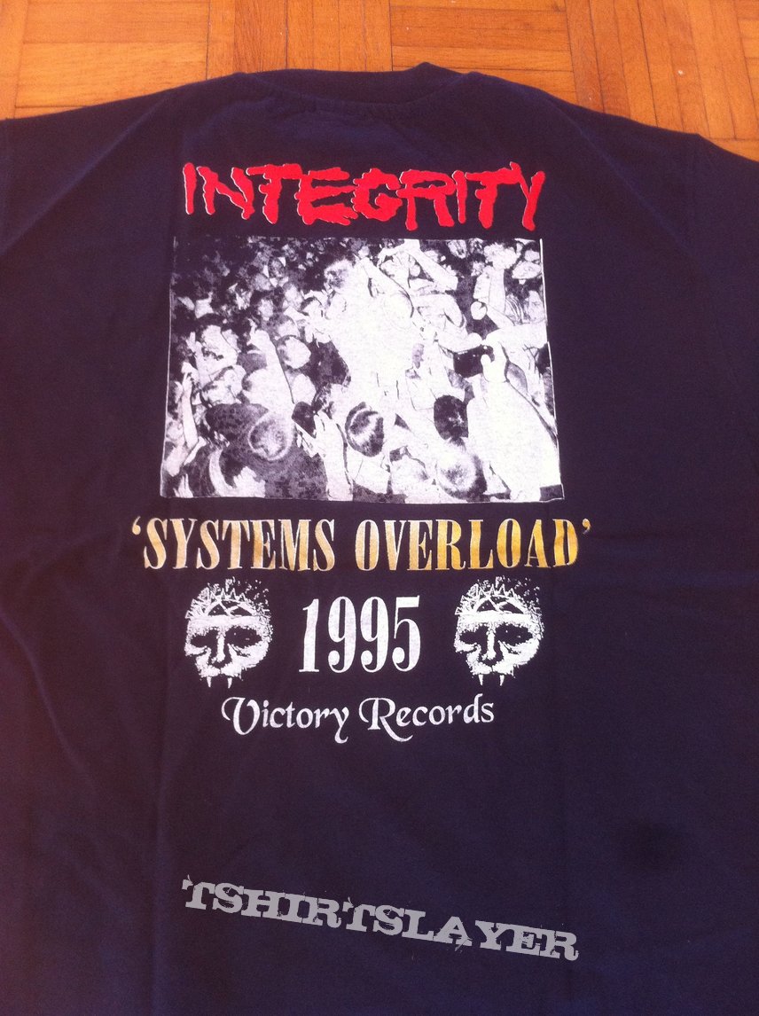 Integrity System Overload tour 1995 shirt