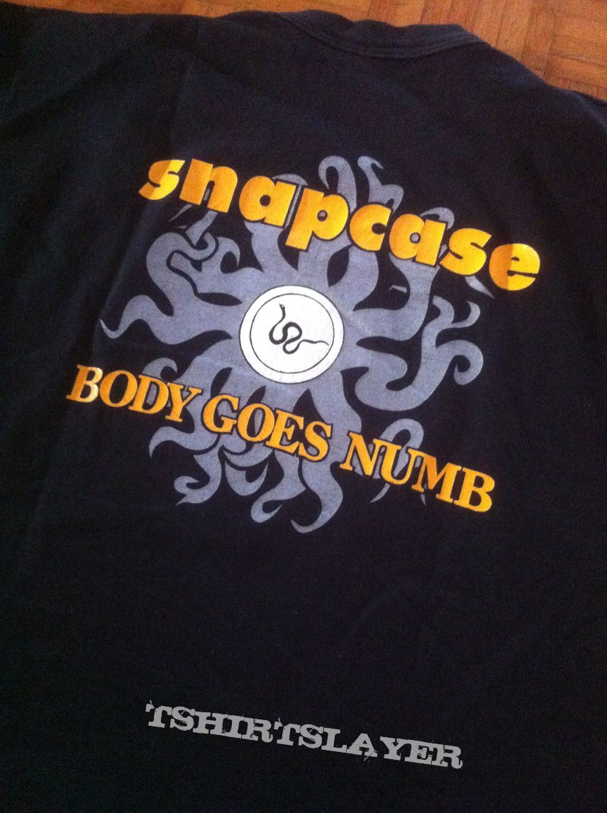 Snapcase &quot;body goes numb&quot; shirt