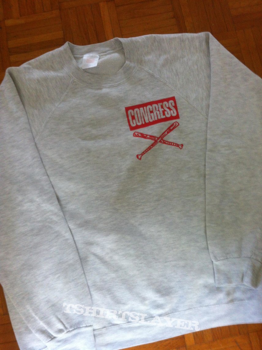 Congress &quot;Confront rip&quot; crewneck