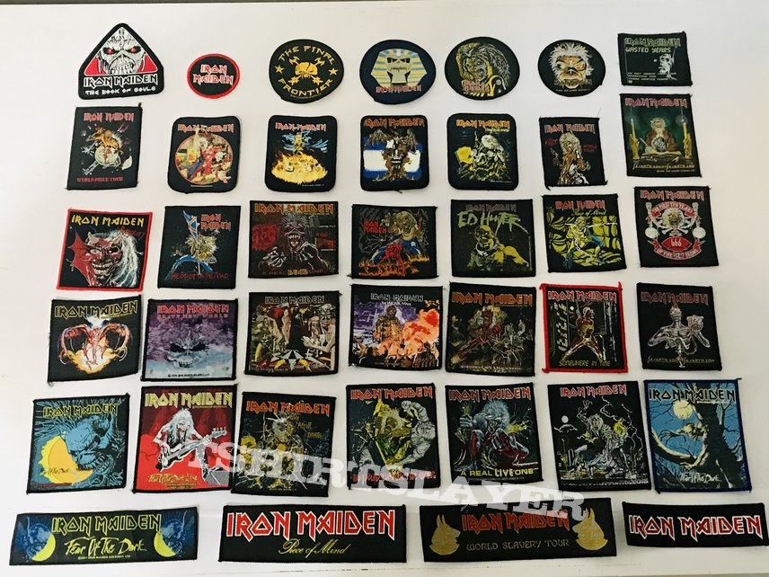 Iron Maiden Patch Lot