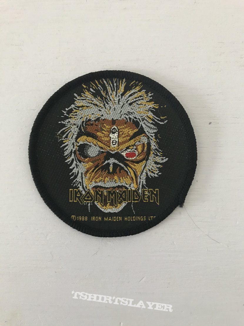 Iron Maiden Clairvoyant Eddie Circular Patch