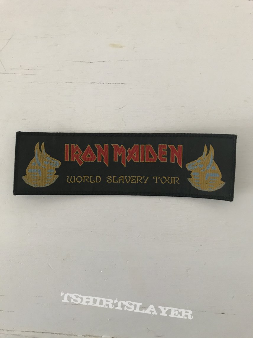 Iron Maiden Powerslave Strip Patch