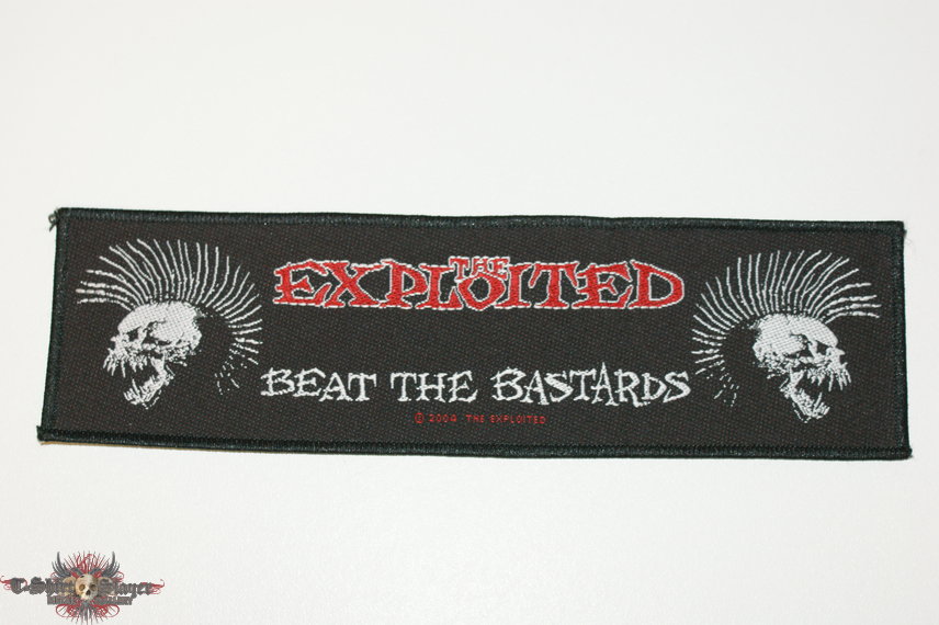 The Exploited Beat the Bastards  Large patch