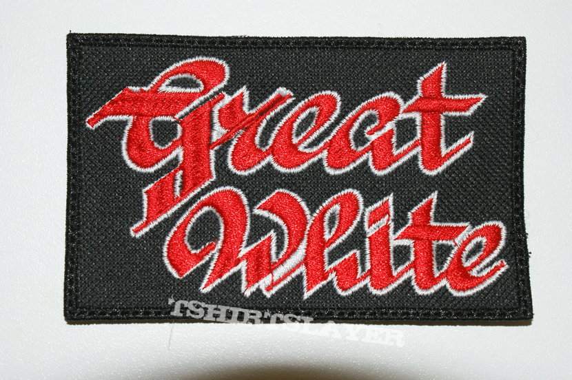 Great White, Great White patch Patch (SILVERGHOST's) | TShirtSlayer
