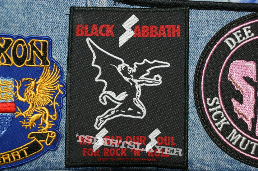 Black Sabbath We sold our soul for rock &#039;n&#039; roll patch