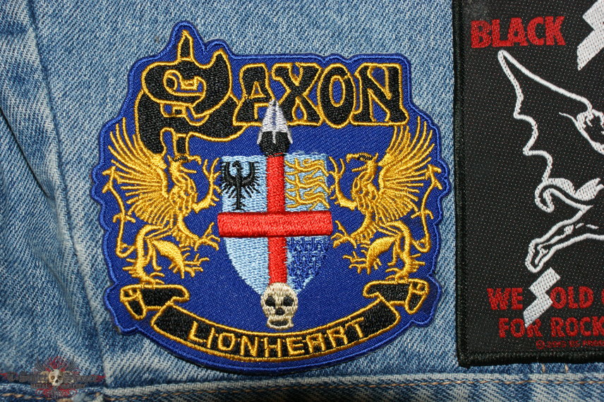 Saxon Lionheart patch