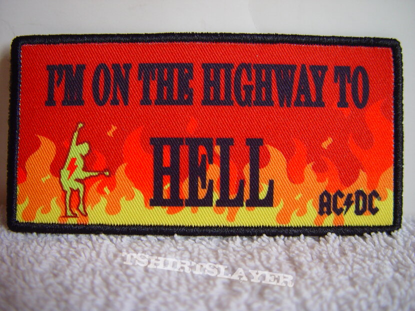 AC/DC I&#039;m on the highway to hell patch