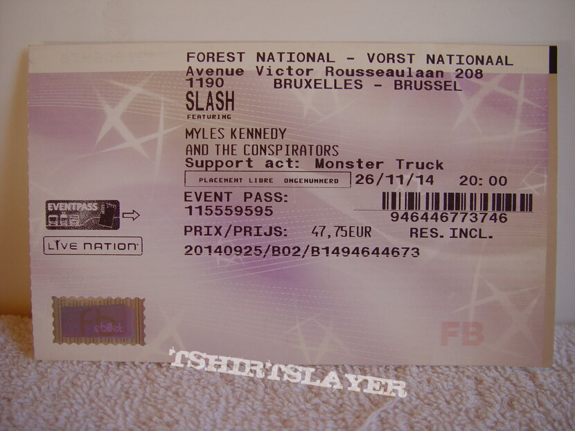 Slash Concert Tickets