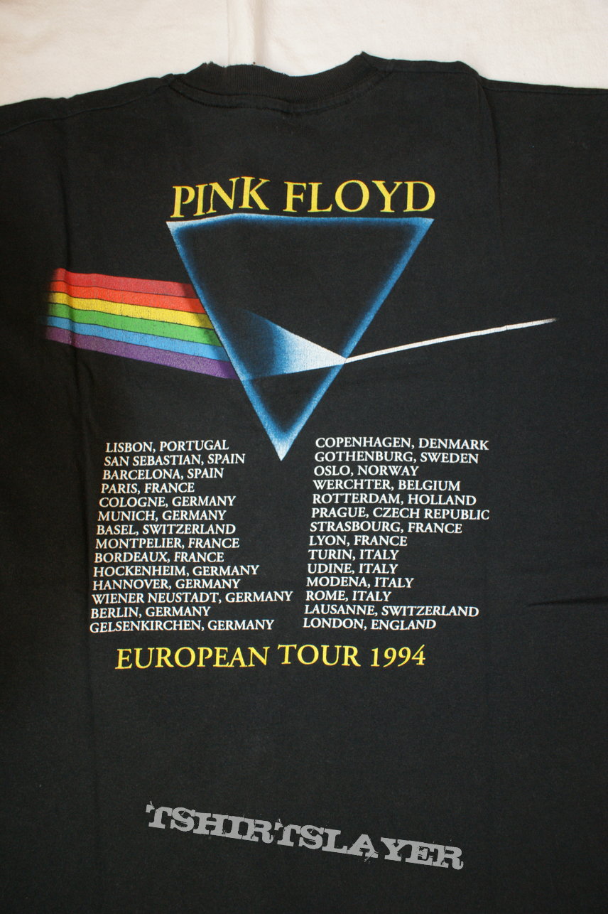 Pink Floyd The Dark Side Of The Moon 1994 official T Shirt | TShirtSlayer  TShirt and BattleJacket Gallery