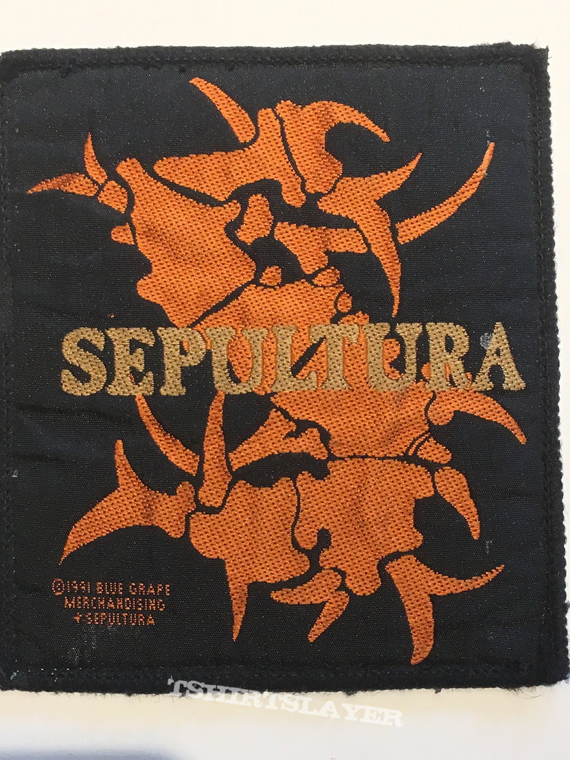 Sepultura - bones-S logo patch