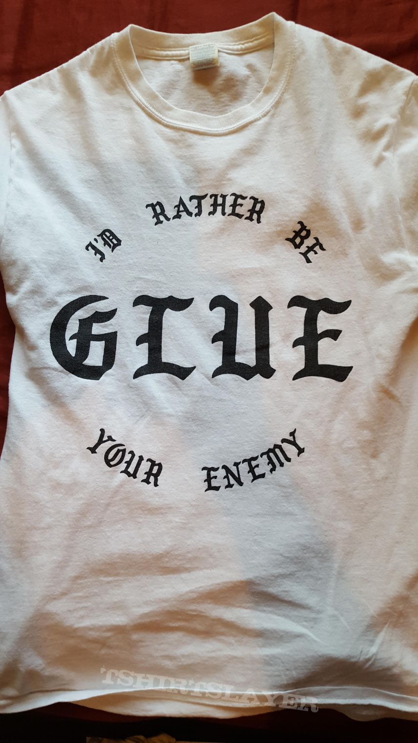 Glue, Glue shirt TShirt or Longsleeve (leaving's) | TShirtSlayer