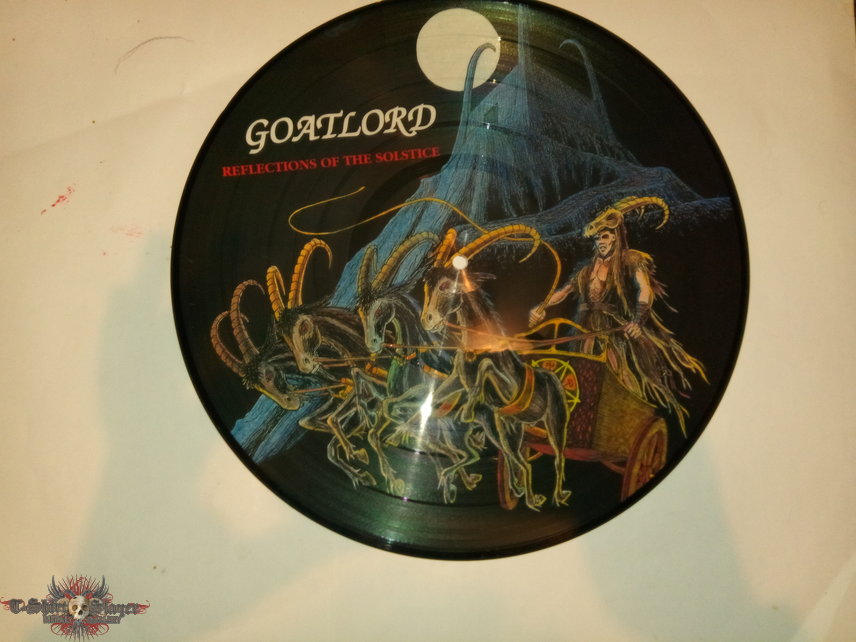 Goatlord Reflections of the Solstice picture disc 