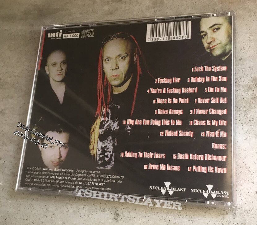 The Exploited - Fuck The System cd The Exploited - Fuck The System cd