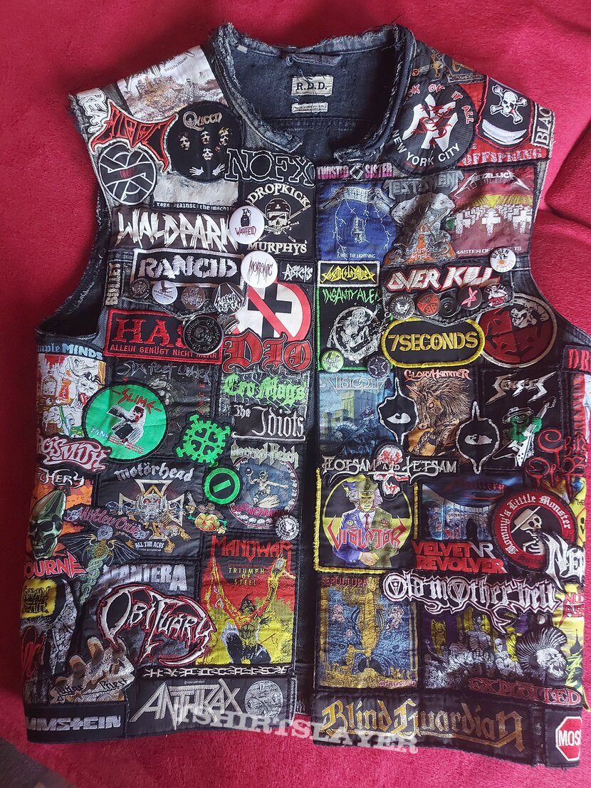 Sacred Reich Battle Jacket - 2021 Covid-Update